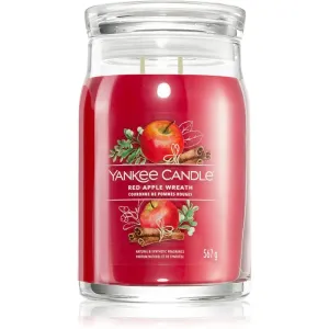 Yankee Candle Aromatische Kerze Signature großes Glas Red Apple Wreath 567 g