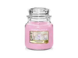 Yankee Candle Aromatische Kerze Classic Mittel Snowflake Kisses 411 g