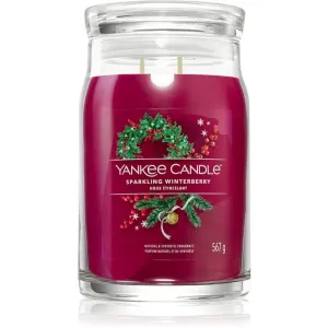 Yankee Candle Sparkling Winterberry Duftkerze Signature 567 g