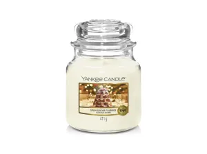 Yankee Candle Aromatische Kerze Classic Mittel Spun Sugar Flurries 411 g