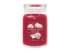 Yankee Candle Aromatische Kerze Signature großes Glas Letters To Santa 567 g