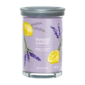 Yankee Candle Aromatische Kerze Signature Tumbler Groß Lemon Lavender 567 g