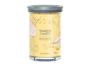 Yankee Candle Aromatische Kerze Signature Tumbler groß Vanilla Cupcake 567 g