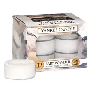 Yankee Candle Duftkerzen Tee Baby Powder 12 x 9,8 g