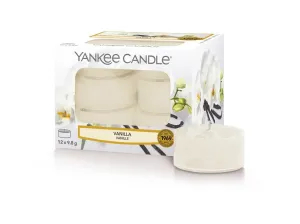 Yankee Candle Vanille-Duftkerzen 12 x 9,8 g