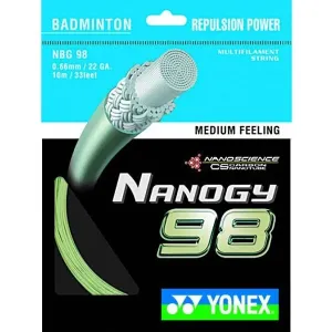 Yonex NANOGY 98 Badminton Bespannung, golden, größe os