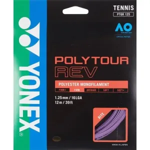 Yonex POLY TOUR REV Tennissaiten, violett, größe os