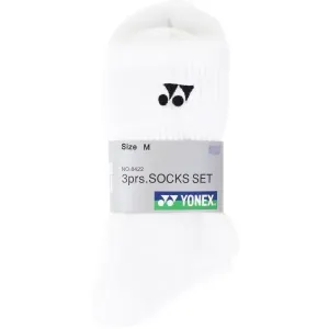 Yonex SOCKS 3KS Socken, weiß, größe S