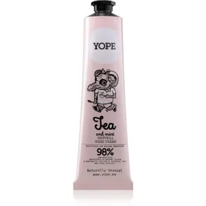 Yope Tea & Mint Handcreme zum nähren und Feuchtigkeit spenden 100 ml