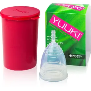 Yuuki Classic 1 + cup Menstruationstasse Größe small (⌀ 41 mm, 14 ml) 1 St