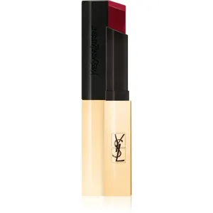 Yves Saint Laurent Rouge Pur Couture The Slim dünner, mattierender Lippenstift mit Ledereffekt Farbton 18 Reverse Red 2,2 g