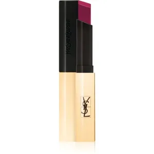 Yves Saint Laurent Rouge Pur Couture The Slim dünner, mattierender Lippenstift mit Ledereffekt Farbton 4 Fuchsia Excentrique 2,2 g
