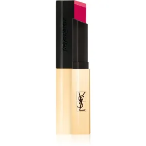 Yves Saint Laurent Rouge Pur Couture The Slim dünner, mattierender Lippenstift mit Ledereffekt Farbton 8 Contrary Fuchsia 2,2 g