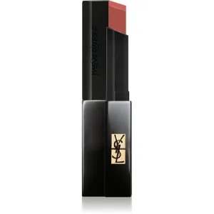 Yves Saint Laurent Rouge Pur Couture The Slim Velvet Radical dünner, mattierender Lippenstift mit Ledereffekt Farbton 302