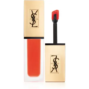 Yves Saint Laurent Tatouage Couture Ultramattierender Flüssiglippenstift Farbton 17 Unconventional Coral - Vibrant Tangerine 6 ml