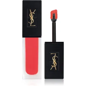 Yves Saint Laurent Tatouage Couture Velvet Cream hochpigmentierter, cremiger Lippenstift mit Matt-Effekt Farbton 202 Coral Symbol 6 ml