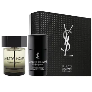 Yves Saint Laurent La Nuit De L´ Homme - EDT 100 ml + festes Deodorant 75 ml