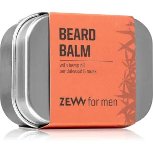 Zew For Men Beard Balm with hemp oil Bart-Balsam mit Hanföl 80 ml