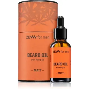 Zew For Men Beard Oil with Hemp Oil Bartöl mit Hanföl Matt 30 ml