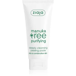 Ziaja Manuka Tree Purifying reinigende Peeling-Paste für normale bis fettige Haut 75 ml