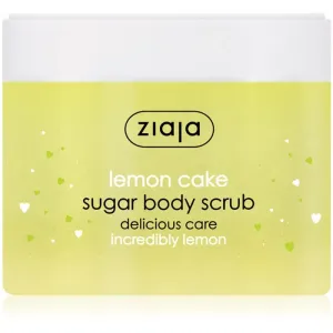 Ziaja Zucker Körperpeeling Lemon Cake Sugar Body Scrub 300 ml