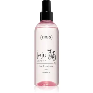 Ziaja Jeju Young Skin hydratisierender Nebel Für Gesicht und Körper 200 ml