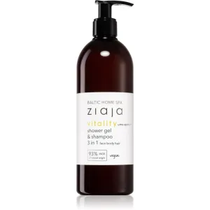 Ziaja Baltic Home Spa Vitality Duschgel für Gesicht, Körper und Haare 500 ml
