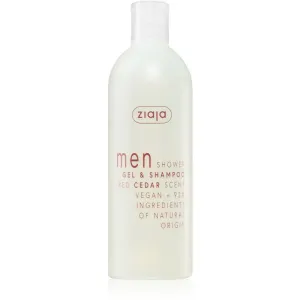 Ziaja Men Shampoo & Duschgel 2 in 1 Red Cedar 400 ml