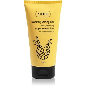 Ziaja Pineapple energiespendendes Duschgel Für Körper und Haar 160 ml