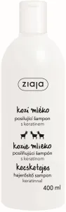 Ziaja Shampoo für trockenes und mattes Haar mit Keratin Ziegenmilch 400 ml