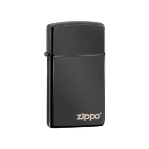 Zippo Benzinfeuerzeug Ebony ™ Slim® dunkelgrau