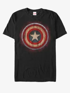 ZOOT.Fan Marvel Captain America shield T-Shirt Schwarz
