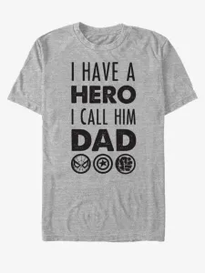 ZOOT.Fan Marvel Hero Dad T-Shirt Grau