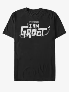 ZOOT.Fan Marvel I am Groot Strážci Galaxie T-Shirt Schwarz