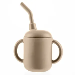 Zopa Silicone Mug Tasse 2 in 1 Sand Beige 1 St