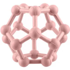 Zopa Silicone Teether Atom Beißring Old Pink 1 St