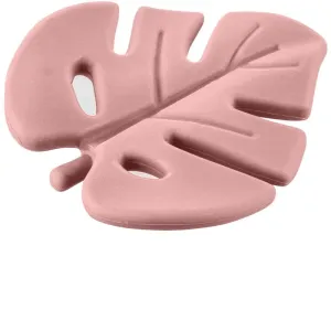 Zopa Silicone Teether Leaf Beißring Old Pink 1 St