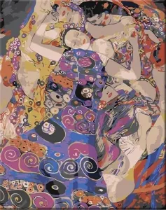 Zuty Malen nach Zahlen Jungfrau (Gustav Klimt)