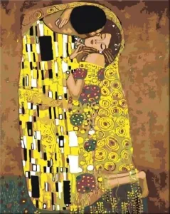 Zuty Malen nach Zahlen Kuss (Gustav Klimt) #65734